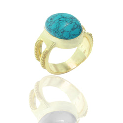Chicago Ring - Turquoise