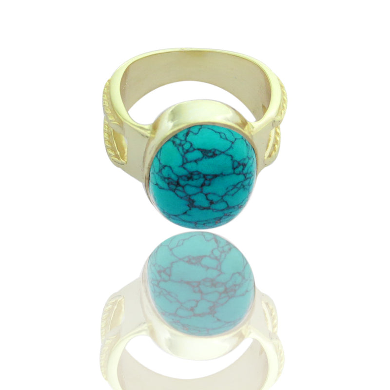 Chicago Ring - Turquoise