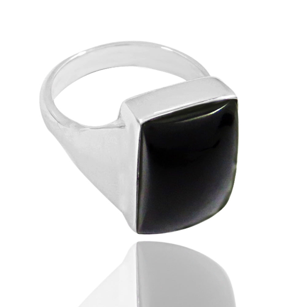LITICIA レチシア　Ring-VELVET （BLK） Violeta Black Onyx Ring | Local Eclectic – local eclectic