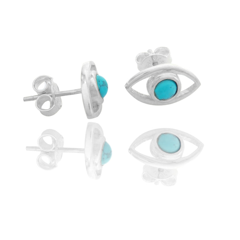 Protective Eye Studs - Turquoise