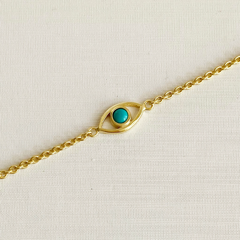 Protective Eye Bracelet - Turquoise