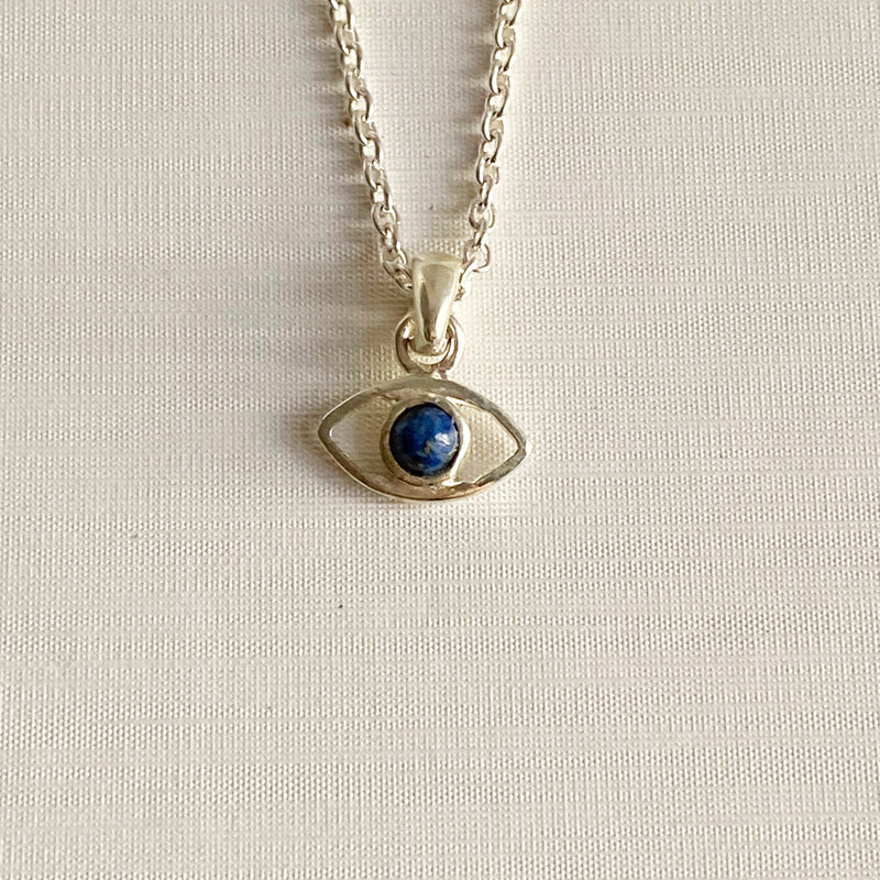 Protective Eye Pendant - Lapis Lazuli