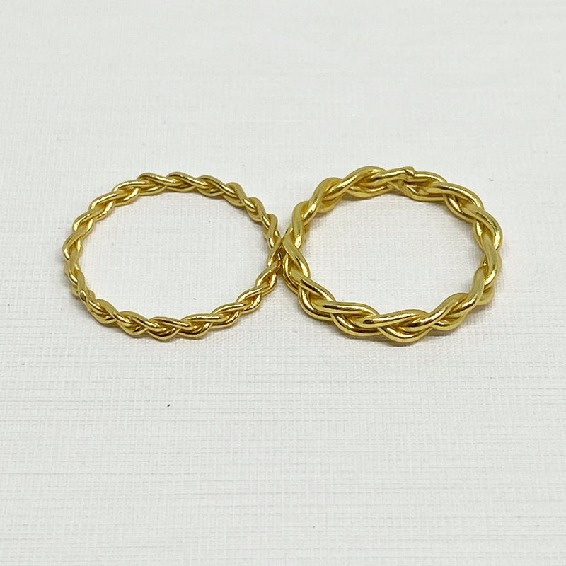Rope Ring - 3mm wide